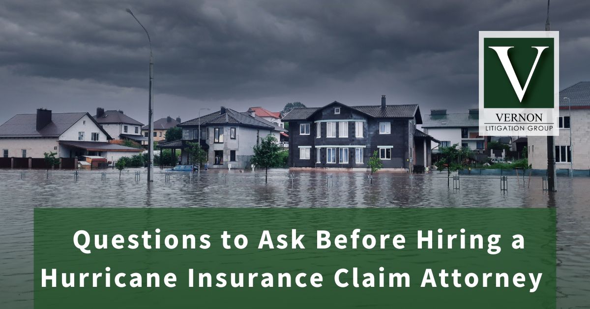 Questions To Ask Before Hiring A Hurricane Insurance Claim Attorney